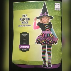 😃Miss matched witch costume